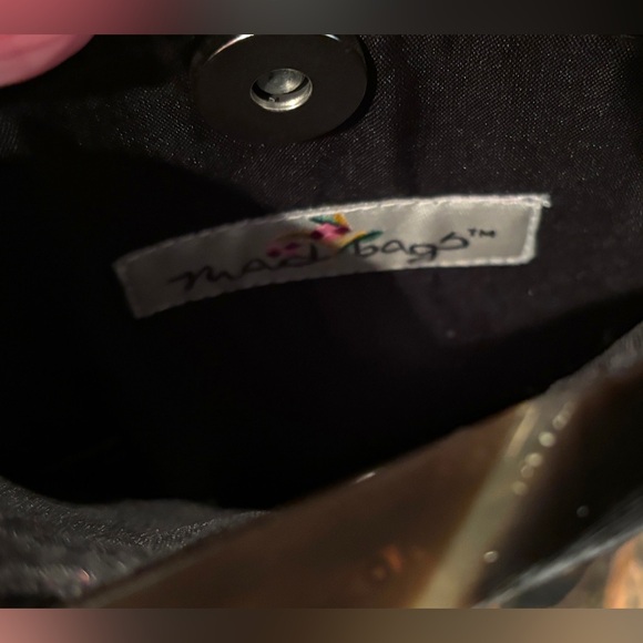 Mad Bags Horn and Shell Small Evening Bag Purse - Picture 5 of 6